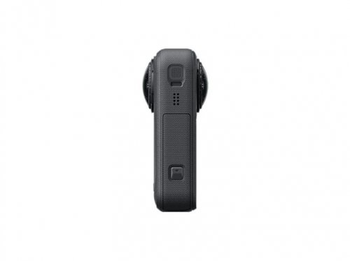 Cámara deportiva - Insta360 X6 Standard Bundle, 8K 50fps 360 Video, 140min Autonomía, Sumergible, Efecto Invisible Selfie Stick, Midnight Black