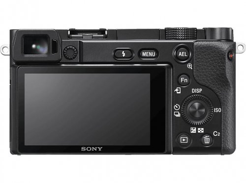 Cámara EVIL - Sony  Kit Alpha 6100 (ILCE6100L) + Objetivo  SELP16502 + Tarjeta SD 64GB, 24.2MP, Wi-Fi