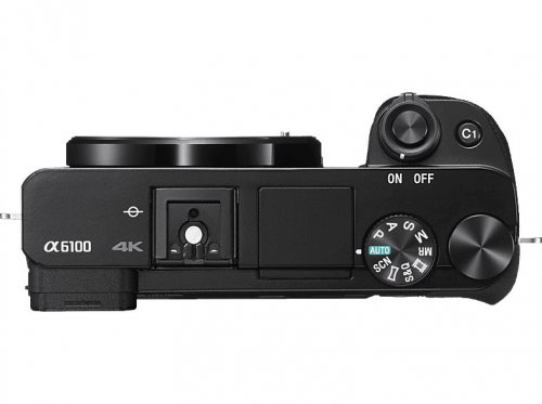 Cámara EVIL - Sony  Kit Alpha 6100 (ILCE6100L) + Objetivo  SELP16502 + Tarjeta SD 64GB, 24.2MP, Wi-Fi