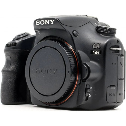 Camara fotos sony reflex slt-a58k lent sal-1855