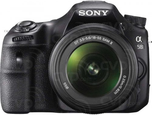 Camara fotos sony reflex slt-a58k lent sal-1855