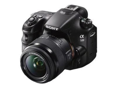 Camara fotos sony reflex slt-a58k lent sal-1855