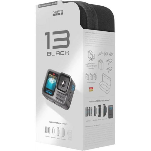 Cámara GoPro HERO13 Black Extended Power Bundle