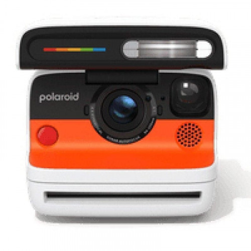 Cámara Instantánea Polaroid Flip Película 79x79mm Sensor Auto Bluetooth Flash Blanca + Color Film