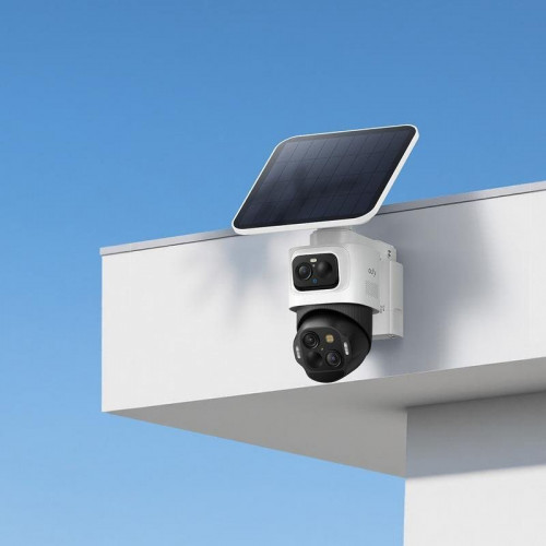 Cámara IP Eufy SoloCam S4 4K Visión Nocturna Interior y Exterior Panel Solar