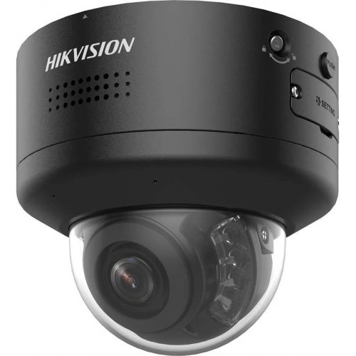 Cámara IP Hikvision DS-2CD2787G2H-LIPTRZS2U/SLBLK 8MP Dome