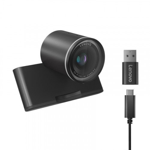 Cámara web Lenovo 4XC1Q25246 8 MP 4K USB-C Autofocus Micrófono