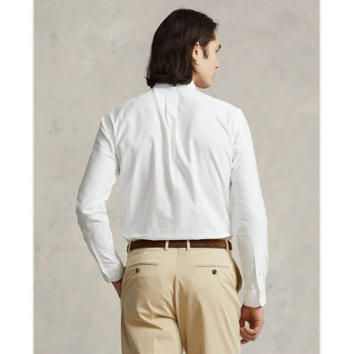 Camisa de hombre de Oxford Regular fit Blanco