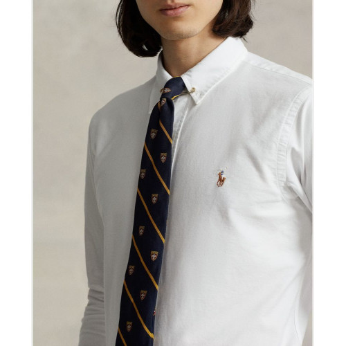 Camisa de hombre de Oxford Regular fit Blanco