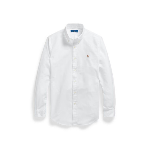 Camisa de hombre de Oxford Regular fit Blanco