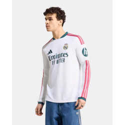 Camiseta de hombre 1ª equipación Real Madrid CF 2026-2027 LS adidas Blanco