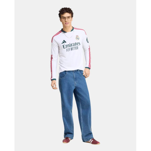 Camiseta de hombre 1ª equipación Real Madrid CF 2026-2027 LS adidas Blanco