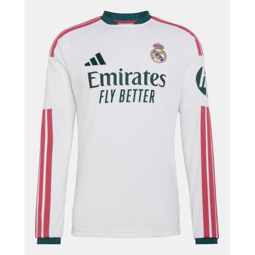 Camiseta de hombre 1ª equipación Real Madrid CF 2026-2027 LS adidas Blanco