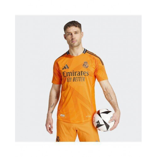 Camiseta de hombre 2ª equipación Real Madrid 24/25 Authentic Adidas Naranja