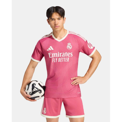 Camiseta de hombre 3ª equipación Real Madrid CF 2026-2027 Authentic adidas Rosa