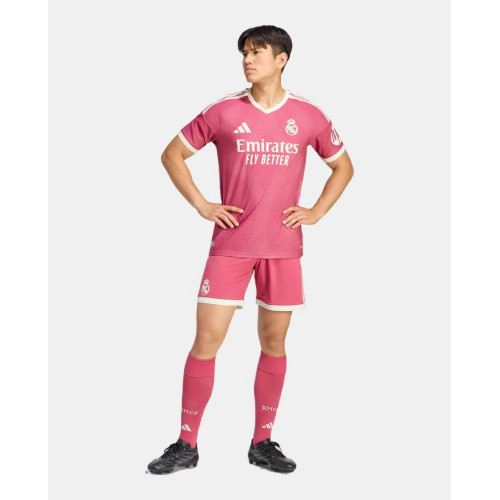 Camiseta de hombre 3ª equipación Real Madrid CF 2026-2027 Authentic adidas Rosa