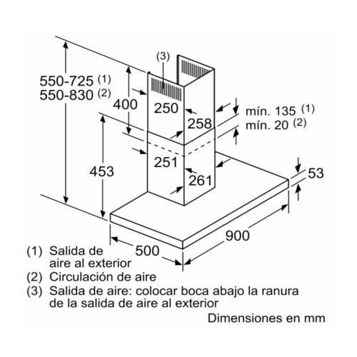 Campana Balay 3BC095MX 898