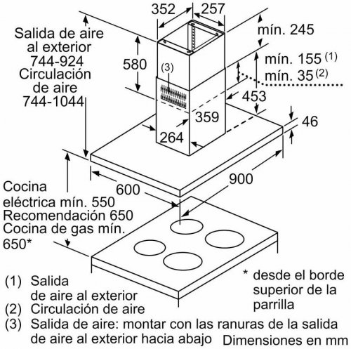 Campana Balay 3BI997GX Isla