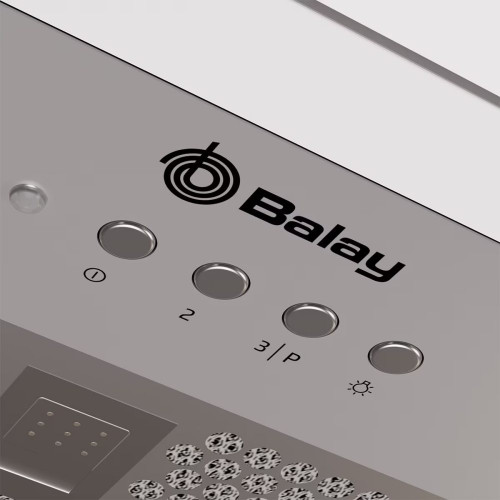 Campana convencional Balay, 52 cm, Acero inoxidable, 3BF356EX Acero Inox