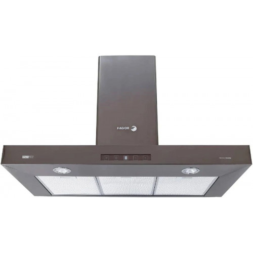 Campana Convencional Fagor CH-90 Black ART 90 cm 650 m3/h 65 dB Negro
