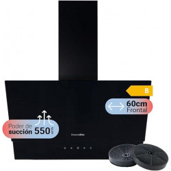 CAMPANA DE CRISTAL NEGRA UNIVERSAL 60CM