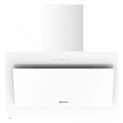 Campana de pared inclinada 90 cm Cristal