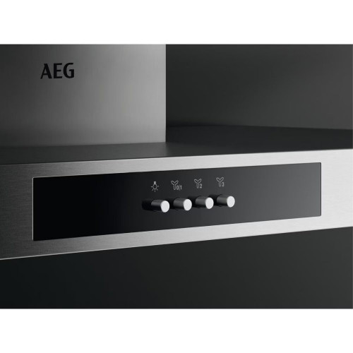 Campana decorativa AEG 3 niveles de potencia - DBB3651M Inox