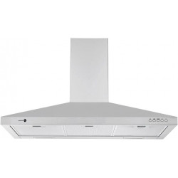 Campana decorativa control Air Campana ph ii 900/a control Air con 3 velocidades 90 cm 617 m/h inox clase a+