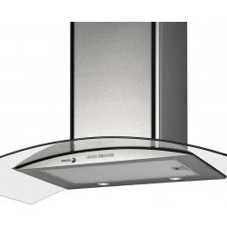 CAMPANA DECORATIVA FAGOR 90CM 600M3/H CRISTAL INOX