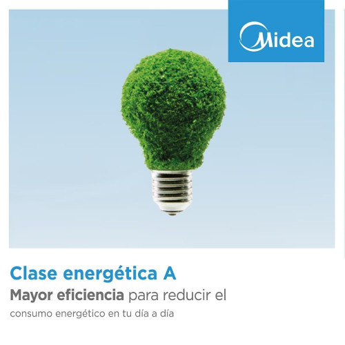 Campana decorativa Midea 4 niveles de potencia - MH90B4300B-ES Inox