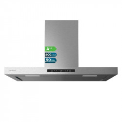 Campana extractora Cecotec Bolero Flux TT 908000 Slim Glass Black A++