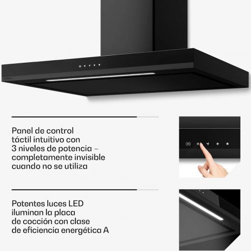 Campana extractora de Pared Klarstein Velaire