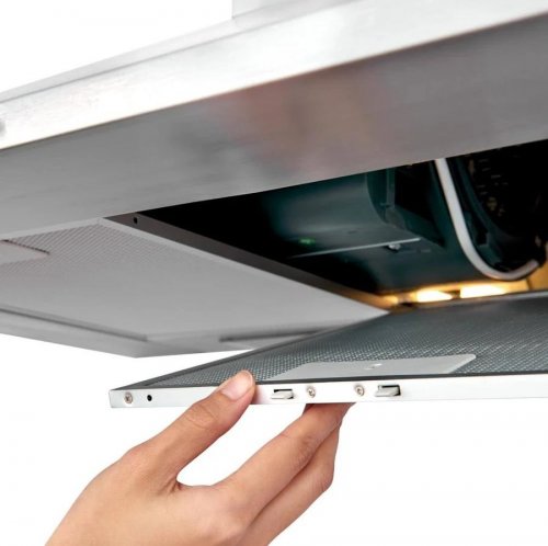 Campana extractora decorativa 70 cm inox cooke & lewis