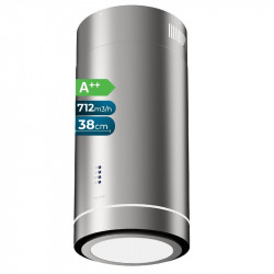 Campana extractora isla Cecotec Bolero Flux IRE 388000 Inox A++