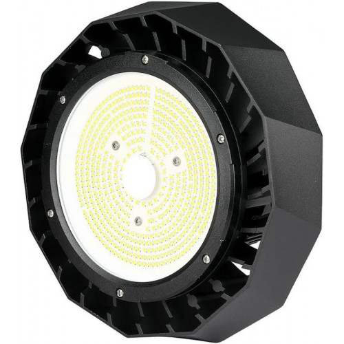 Campana industrial LED Chip Samsung 100W 180lm/w UFO con Driver Meanwell 120° 6400k ip65 regulable