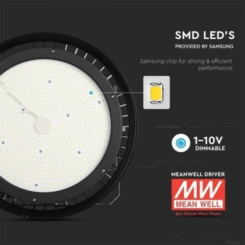 Campana LED Samsung 500W Driver meanwell regulable