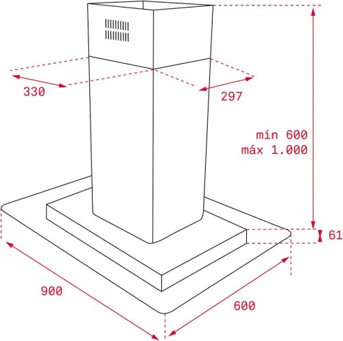 Campana Teka DG3 985 Isla