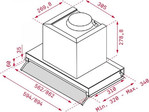 Campana Teka INTEGRA 96750 POS