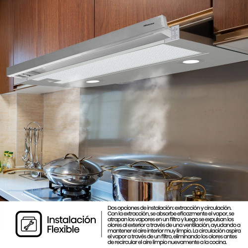 Campana telescópica Hisense 3 velocidades - CH6TL4BX Inox