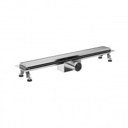 Canaleta de ducha EQUATION de acero inoxidable cromado 60cm