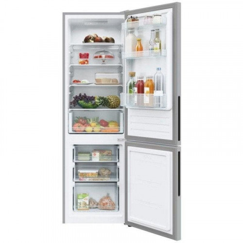 Candy City Combi CCT3L517ES Frigorífico Combi E Plata