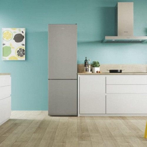 Candy City Combi CCT3L517ES Frigorífico Combi E Plata