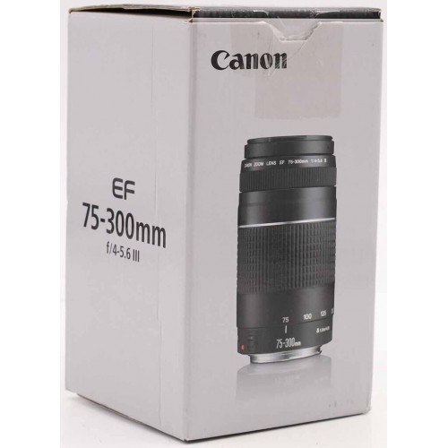 Canon EF 75-300mm f4.0-5.6 III