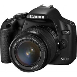 Canon EOS 500 D Kit + EF-S 18-55 mm + DC 75-300 mm