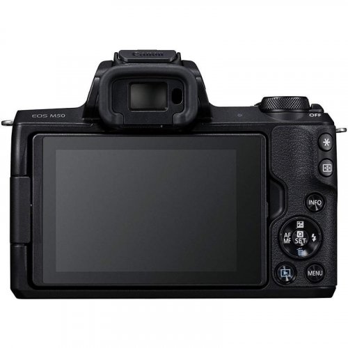 Canon M50 24MP WiFi Negra + Objetivo EF-M 15-45mm F3.5-6.3 IS STM