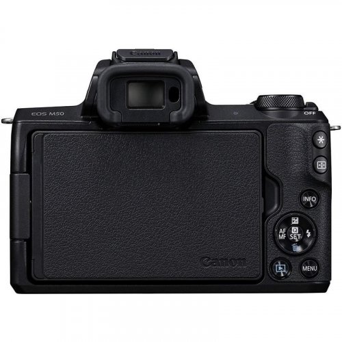 Canon M50 24MP WiFi Negra + Objetivo EF-M 15-45mm F3.5-6.3 IS STM