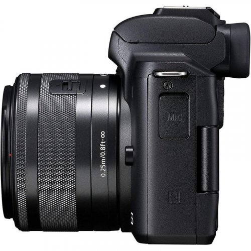 Canon M50 24MP WiFi Negra + Objetivo EF-M 15-45mm F3.5-6.3 IS STM