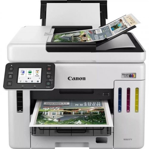 Canon Maxify GX7150 MegaTank Impresora Multifunción WiFi Ethernet ADF Dúplex LCD