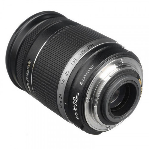 Canon Objetivo EF-S 18-200mm F3.5-5.6 IS