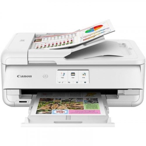 Canon Pixma TS9551Ca Impresora Multifunción Fotográfica Color Blanca Wifi Dúplex A3